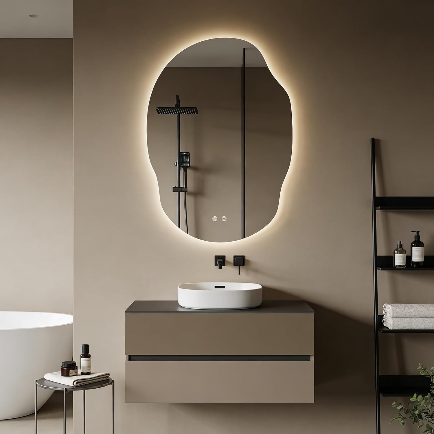 backlit led bathroom vanity mirror with lights backlit led bathroom vanity mirror with lights