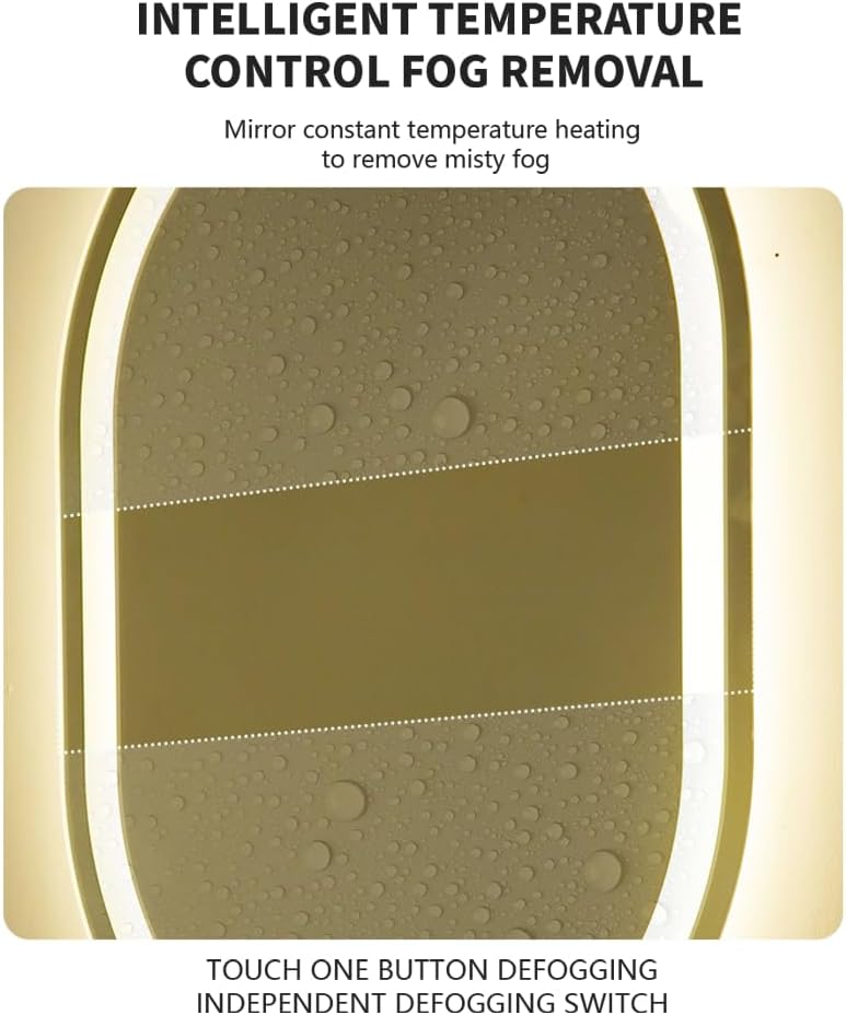 20x28 inches led mirror oval 20x28 inches led mirror oval