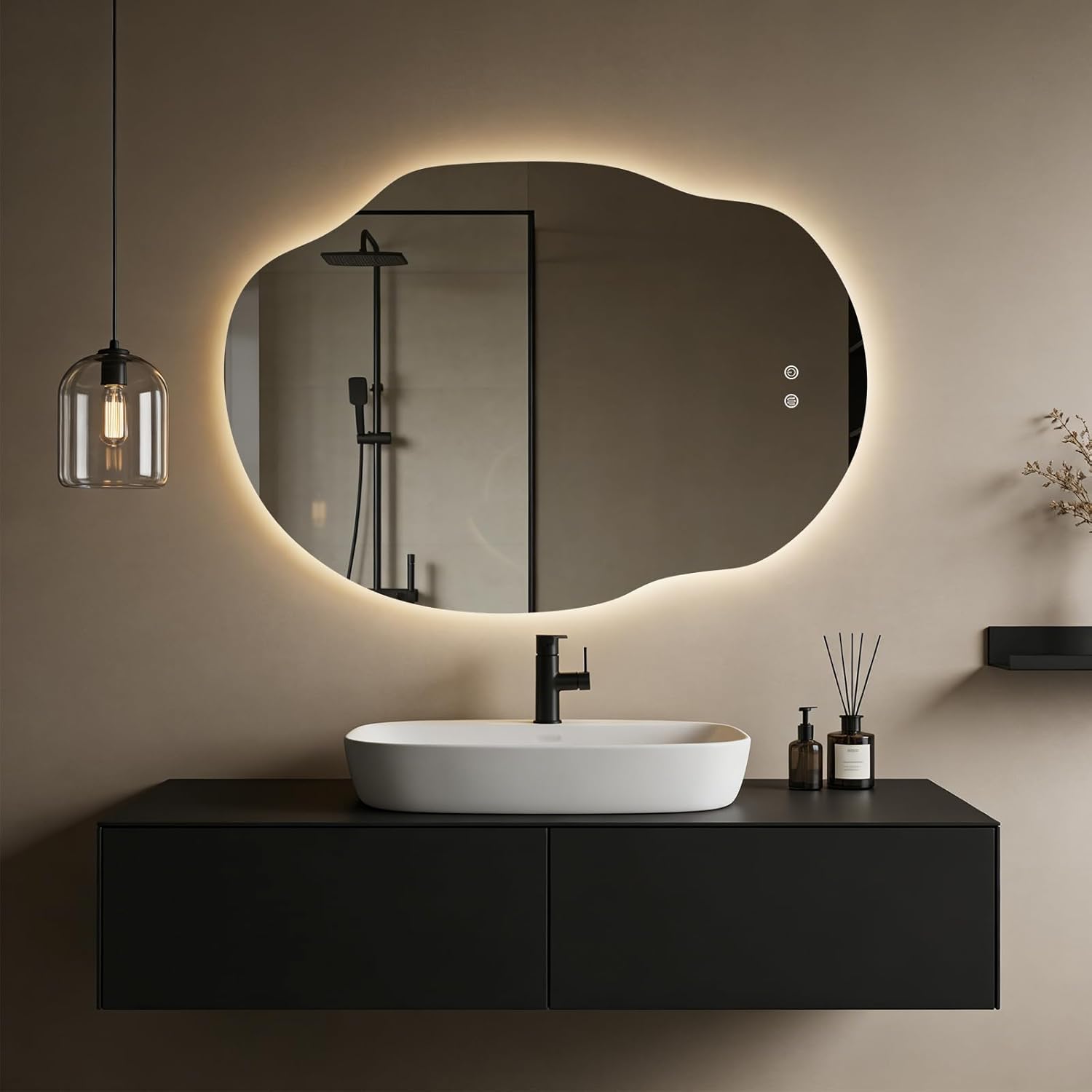 backlit led bathroom vanity mirror with lights backlit led bathroom vanity mirror with lights