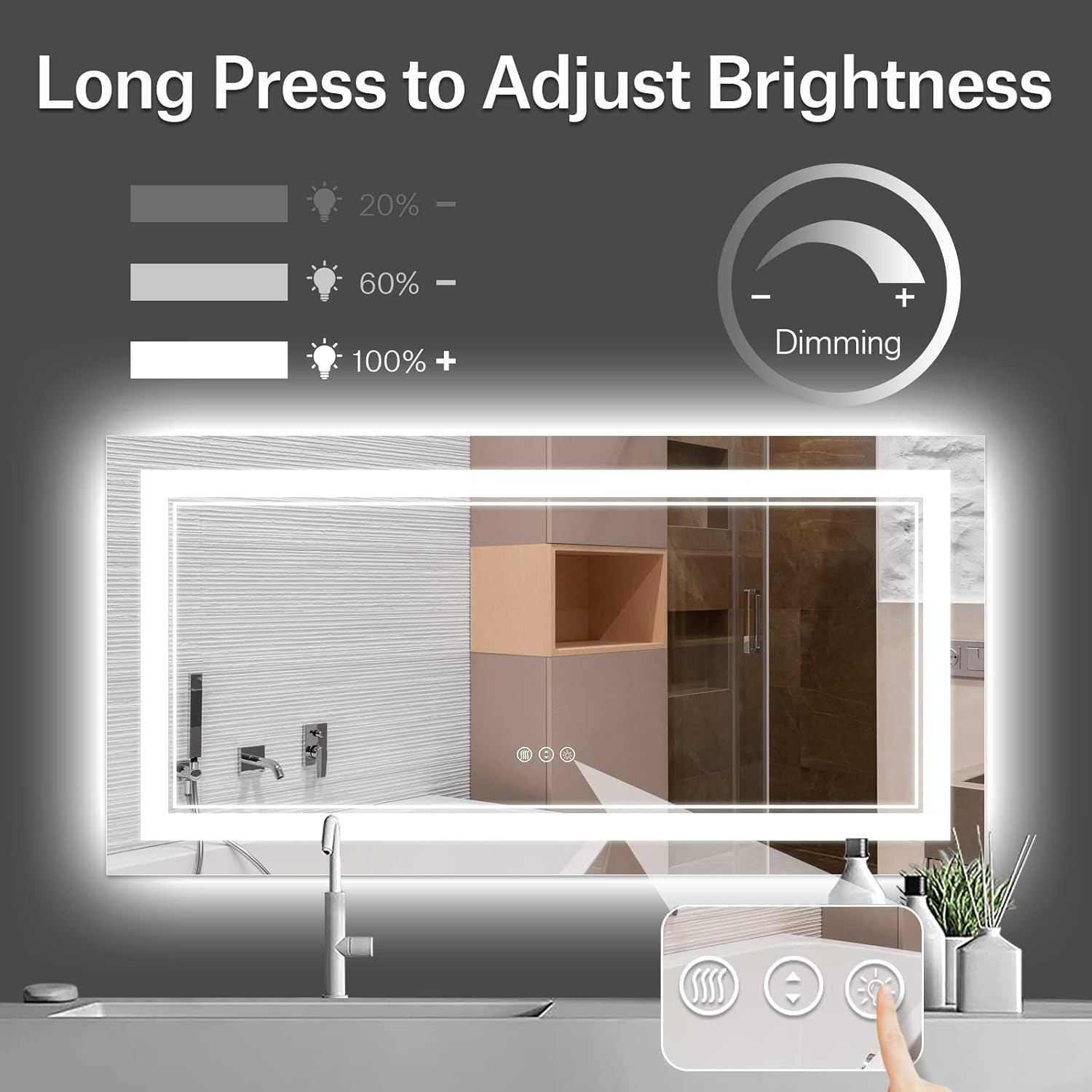 72x36 inch led bathroom mirror 72x36 inch led bathroom mirror