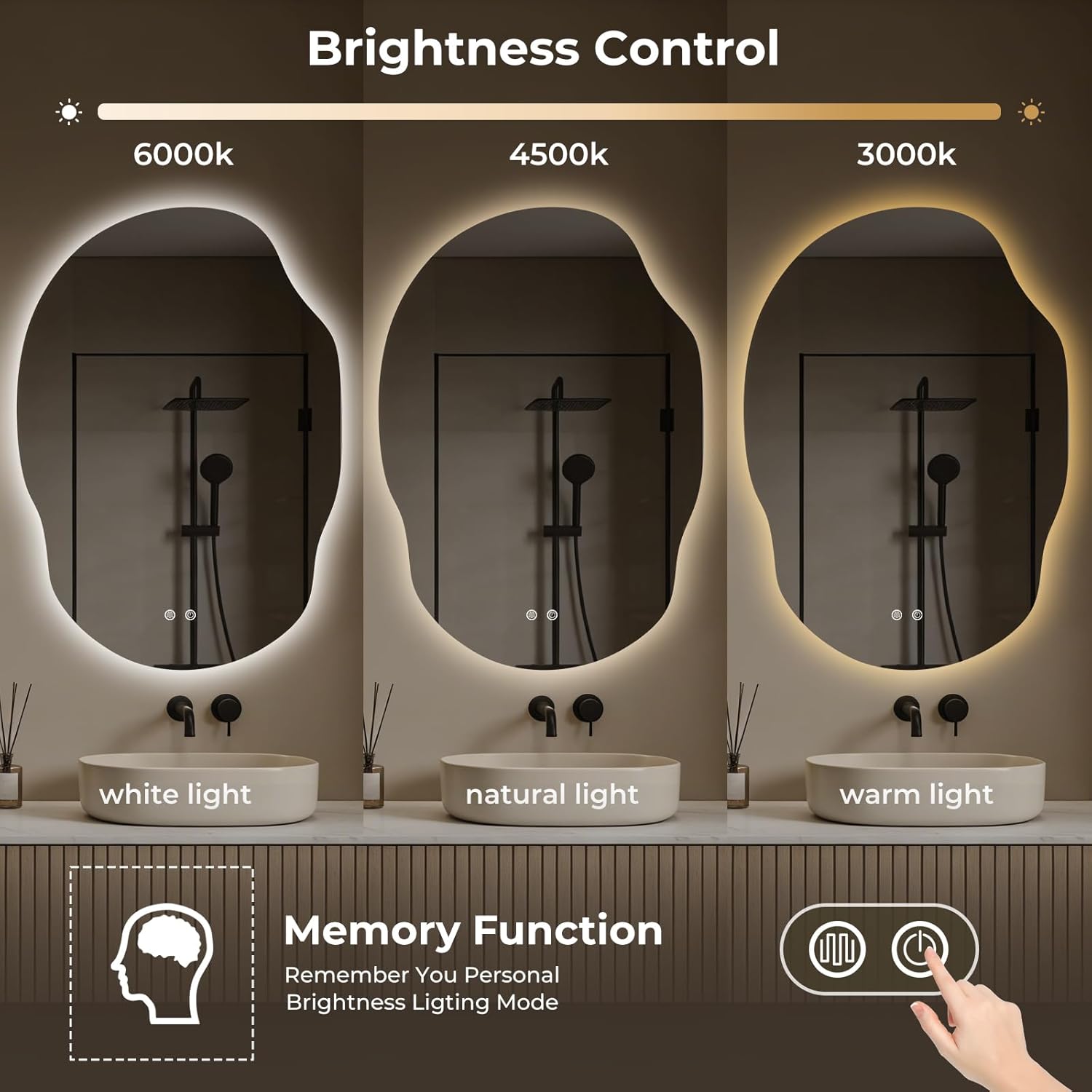 backlit led bathroom vanity mirror with lights backlit led bathroom vanity mirror with lights