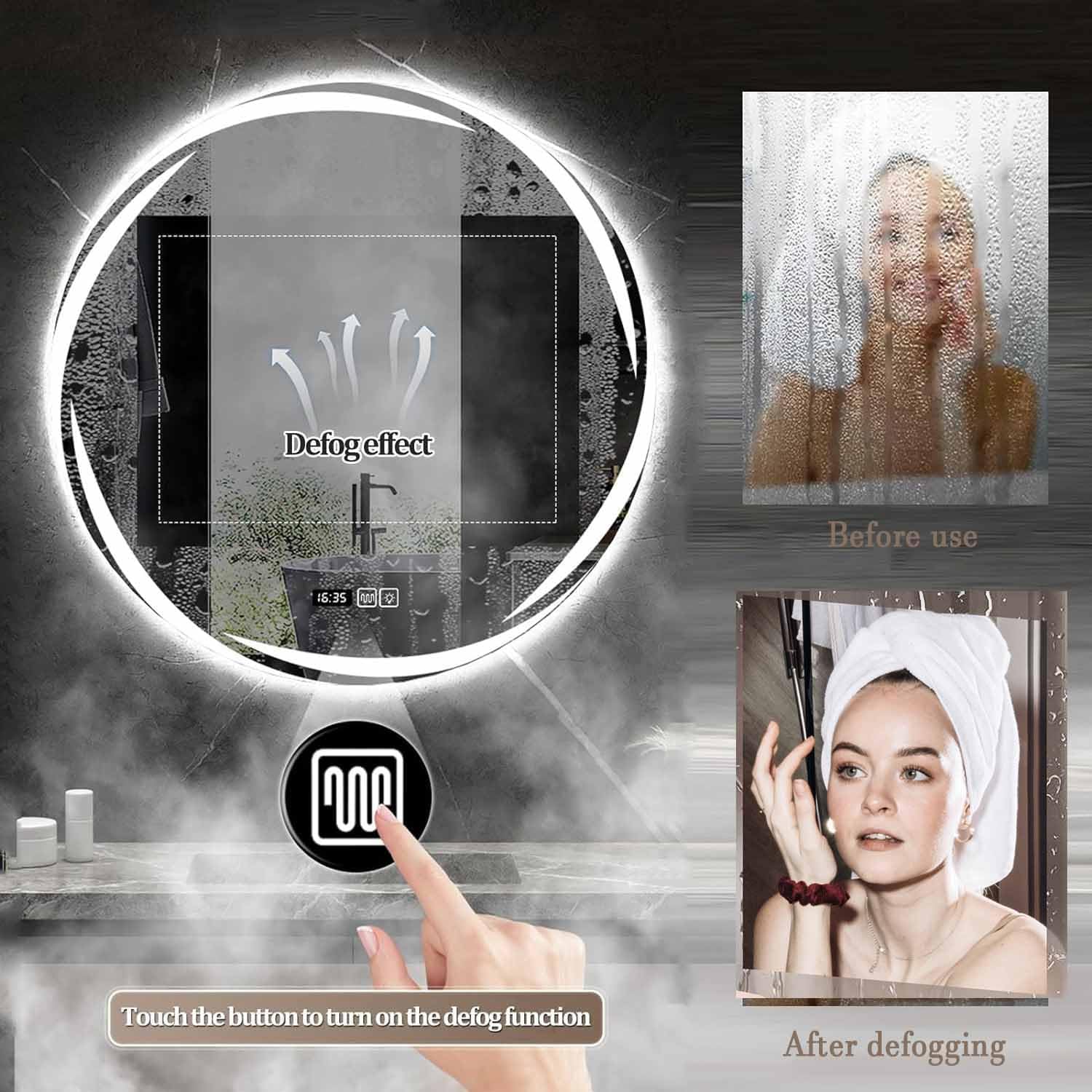 28" round led mirror round led bathroom mirror with lights 28" round led mirror round led bathroom mirror with lights